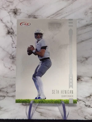 2025 Sage High Series - Silver #142 Seth Henigan - Memphis Tigers  - Image 1 of 2