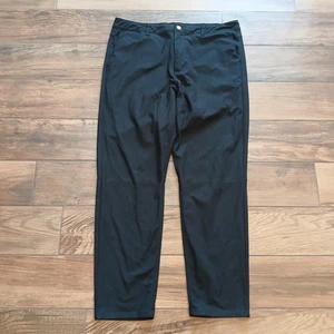CUTS Pants Mens 36x32 Black Golf Performance Casual Stretch Flex (FITS 36x28) - Picture 1 of 10