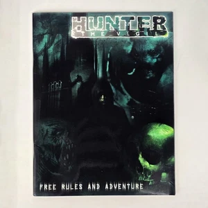 Hunter The Vigil Rulebook Free Rules and Adventure - White Wolf - Foto 1 di 2