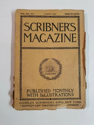 1896 Jan Scribners magazine NY Statue of Liberty View from Communipaw, NJ - Image 1 of 4