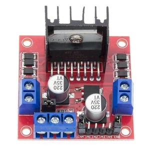 Módulo de placa controladora de accionamiento de motor paso a paso de CC puente doble H L298N para Arduino - Imagen 1 de 8