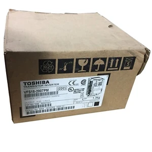 VFS15-2007PM New Sealed TOSHIBA TRANSISTOR INVERTER VFS15-2007PM - Picture 1 of 4