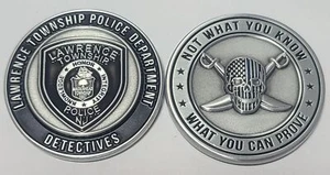 Lawrence Township NJ Police Challenge Coin - Picture 1 of 1
