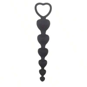 SexToy Plug Anal Chapelet Dildo Godemichet Butt Plug Noir Masturbation - Photo 1/4