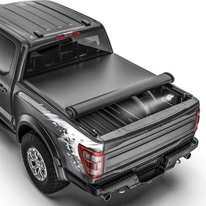 Soft Roll Up Truck Bed Tonneau Cover for 1988-2007 Chevy Silverado GMC Sierra - Picture 1 of 7