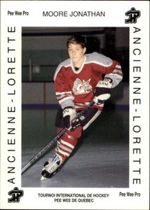 1992 Quebec Pee-Wee Tournament #1056 Jonathan Moore