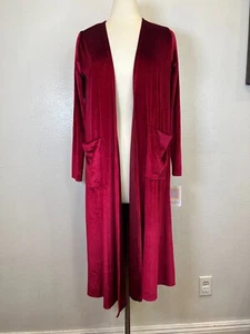 Neu mit Etikett LuLaRoe Sarah Staubtuch Strickjacke rot Größe Small - Bild 1 von 7