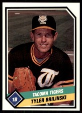 1989 CMC Tacoma Tigers Tyler Brilinski Tacoma Tigers #13
