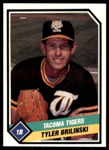 1989 CMC Tacoma Tigers Tyler Brilinski Tacoma Tigers #13