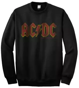 Amplified Sweatshirt ACDC LOGO neu schwarz selten - Bild 1 von 4
