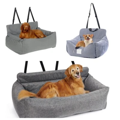 FREETOO Hunde-Autositz 2-in-1 Autositz, Hunde Bett bis mittlere große Hunde, NEU