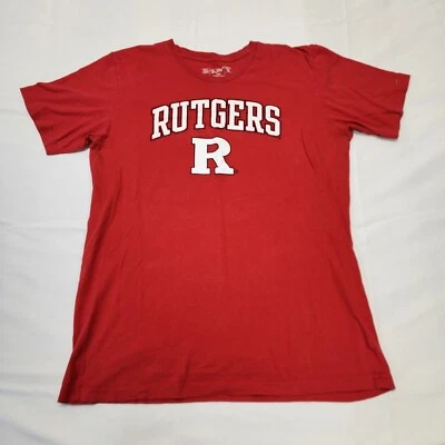 Camisa Rutgers Caballeros Escarlata Para Hombres 2XLarge Universidad Deletreada Roja XXL 088 Foto 1 de 4
