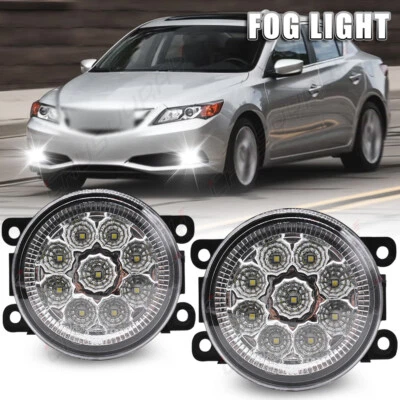 Luz antiniebla transparente para parachoques delantero izquierda+derecha 2 piezas para Acura ILX 2013 2014 2015 Foto 1 de 4