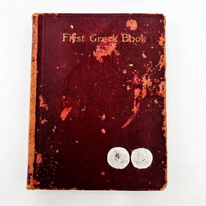 The FirstGreek Book John Williams White Hardcover 1896 - Bild 1 von 8