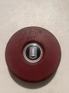 70-81 Camaro Red Steering Wheel Horn Button Cap Original GM 329738 Emblem OEM - Picture 1 of 6