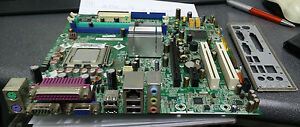 Lenovo 45R7728 ThinkCentre M55E A55 System Board w/ Intel CPU & I/O Plate