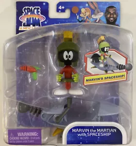 Figura de acción SPACE JAM: A New Legacy Marvin The Martian with Spaceship 5" - Imagen 1 de 12