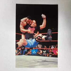 WWF Picture Card #35 Stone Cold Steve Austin and The Rock 1999 Titan Sports - Picture 1 of 6