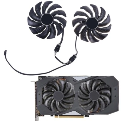 88mm PLD09210S12HH 4Pin Cooling Fan for Gigabyte GeForce GTX 1660 Graphics Card - Image 1 of 4