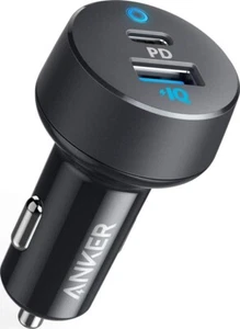 Anker 67W 3-Port Car Charger Adapter Dual USB-C Fast Charging for iPhone/Galaxy - Picture 1 of 10