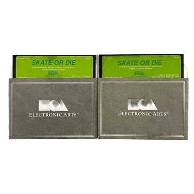 Skate or Die IBM PC 5,25” De Colección 1988 Videojuego 2 Discos Electronic Arts FUNCIONA Foto 1 de 4