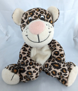 Mothercare Leopard Soft Toy Comforter Plush Cream Brown Vintage