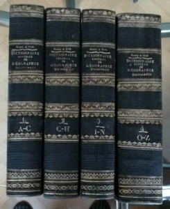 Dictionnaire général de geographie universelle ENNERY & HIRTH éd Baquol & Simon - Picture 1 of 6