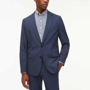 J. Crew Men's Thompson Slim Fit Performance Stretch Suit Jacket Blue 42R NEW - Picture 1 of 9