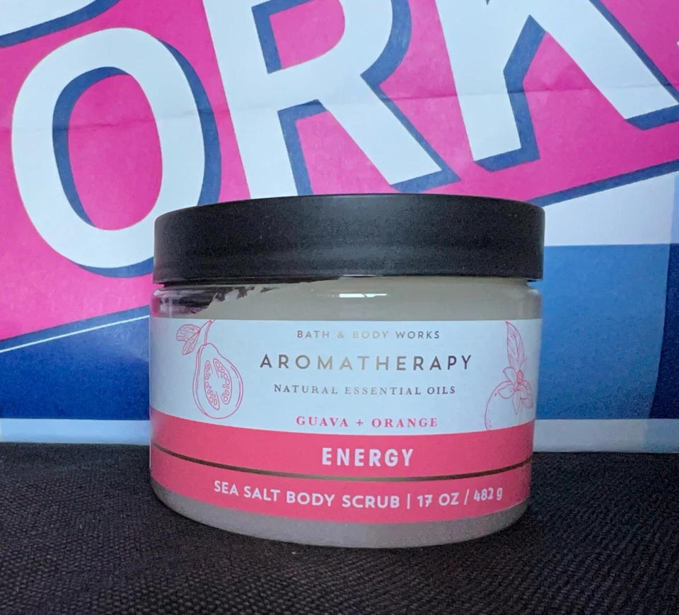 Bath & Body Works Aromatherapy Energy Guava & Orange Body Scrub Full Size - Image 1 of 1
