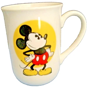 Vintage Walt Disney World Disneyland Porzellan Kaffeebecher Tasse Mickey Mouse Japan - Bild 1 von 3