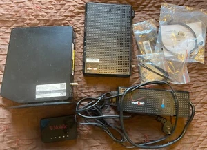 Verizon FIOS Optical Modem, Power Supply, Router Bundle - Photo 1/10