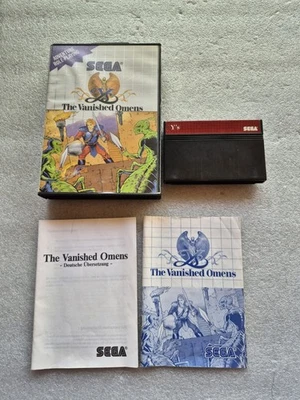 Ys: The Vanished Omens | SEGA Master System | OVP Inkl. Beide Anleitungen  - Bild 1 von 4
