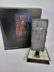 Sideshow - Star Wars - Figurina Han Solo in Carbonite scala 1/6 incompleta - Foto 1 di 6