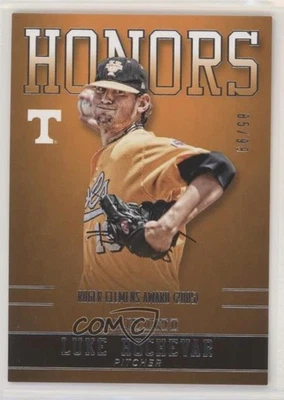 2016 Panini Tennessee Volunteers Honors Silver /99 Luke Hochevar #LH-UT - Image 1 of 2