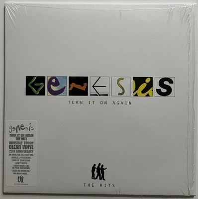 GENESIS - Turn It On Again The Hits 2xLP Clear Vinyl Exclusive Like New - Image 1 of 4