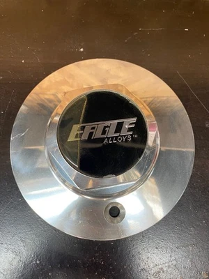 AMERICAN EAGLE ALLOYS WHEEL RIM CENTER CAP 3025-09 Polished-Used-read! - Image 1 of 4