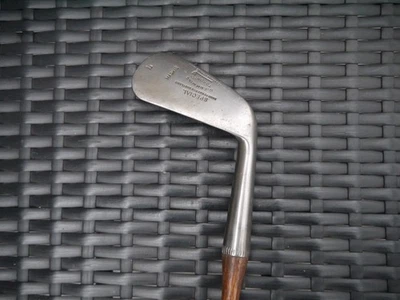 Antiguo eje de madera Stewart St Andrews Scotland Mashie Foto 1 de 4