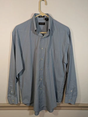 Van Heusen Mens 15-15.5 M Regular Fit Wrinkle Free Dress Shirt Long Sleeve - Image 1 of 3