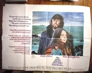 1976 The Sailor Who Fell From Grace With the Sea Quad Movie Poster 30x40 - Picture 1 of 9