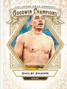 ZHILEI ZHANG #12 2025 Upper Deck Goodwin Champions RC BOXING - Picture 1 of 2