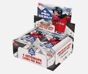 2025 Topps Pro Debut Baseball Jumbo Hobby Box Factory Sealed - PRESALE - 4 AUTOS - Picture 1 of 1
