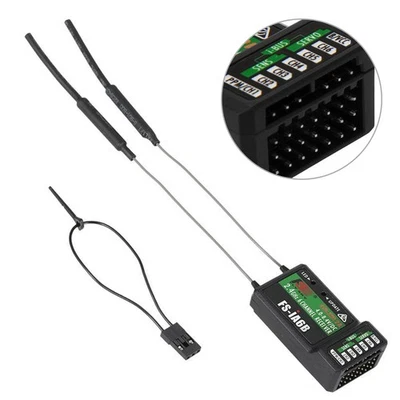 Flysky FS-iA6B Empfänger 6Kanal PPM Output mit iBus Port 2.4GHz RC Empfänger Rec - Bild 1 von 4