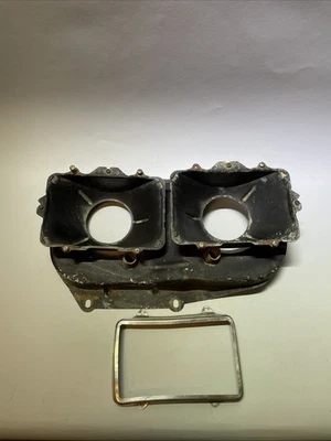 Volvo 240 DL GL 242 244 245 LH драйвер двойной Quad квадратная фара ведро + 1 кольцо - Изображение 1 из 4