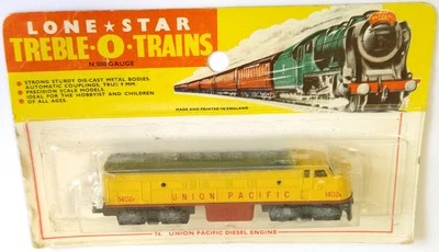 Lone Star Treble-O-Trains calibre N 000 74 Union Pacific motor diésel loco Foto 1 de 3