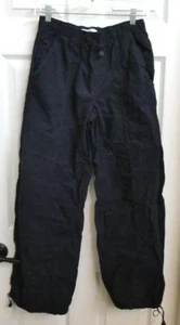 Zara Baggy Cargohose Damen schwarz Gr. XS 100% Baumwolle - Bild 1 von 8