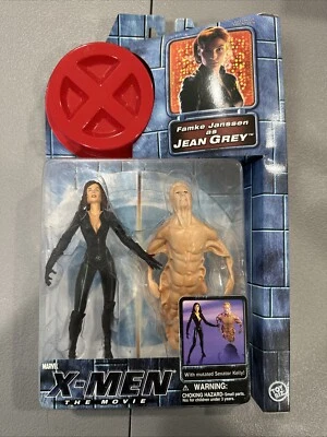 2000 Marvel ‘X-Men The Movie’ Famke Janssen As Jean Grey Figurine Toy Biz New Foto 1 de 2