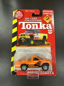 NUEVO Camión Dodge Dakota Tonka Die Cast Collection Naranja #33 Ingeniería Ferroviaria - Imagen 1 de 2