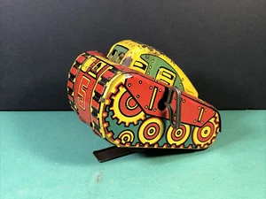 VTG British Marx | Tin Lithograph Wind Up #5 Rollover Tank | Great Britain - Picture 1 of 10