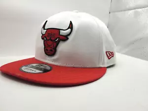 Cappello Berretto Snapback New Era Chicago Bulls White Crown Team 9FIFTY M/L - Foto 1 di 12