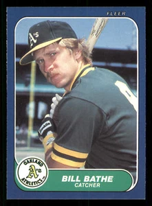 Bill Bathe - 1986 Fleer Update #U-9 - Oakland Athletics - Picture 1 of 2